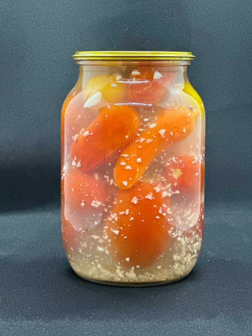 Помидоры "Под снегом" маринованные