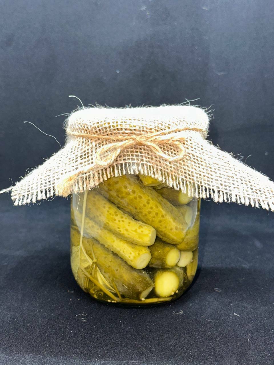 Огурцы корнишоны.